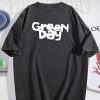Green Day Dookie Album Black Mineral Wash T-shirt