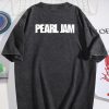 Pearl Jam Ten Album Black Mineral Wash T-shirt