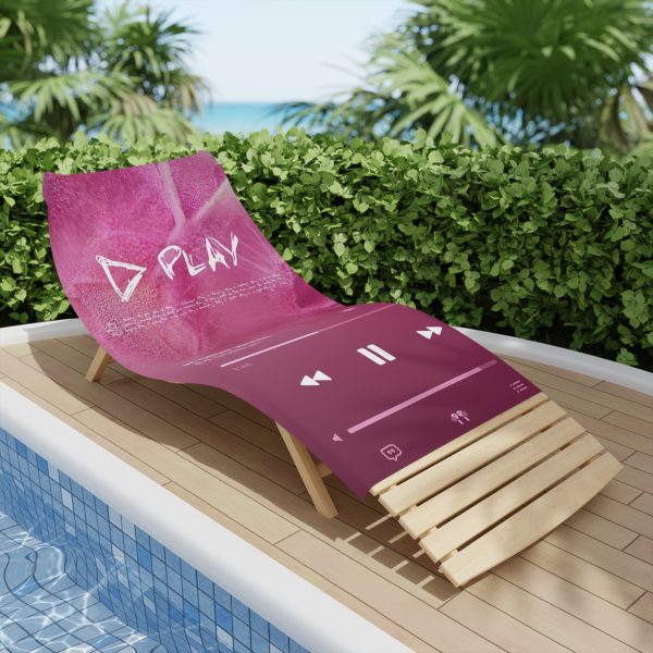 Ed Sheeran In Other Words Music Player Beach Towel
