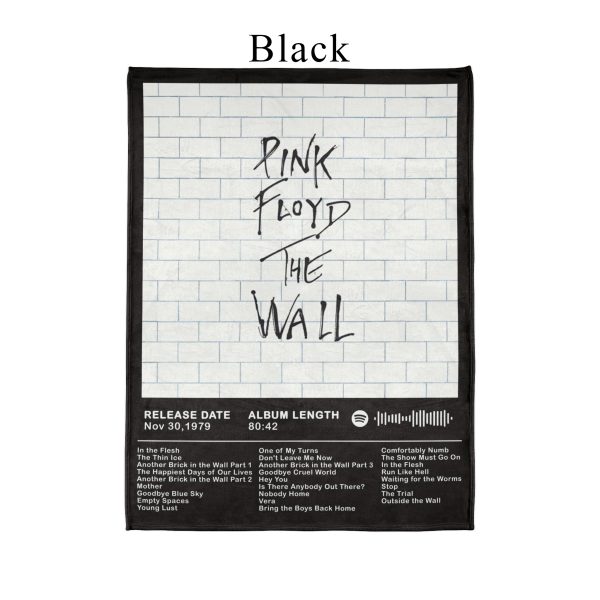 Pink Floyd The Wall Album Front Cover 1979 Ultra Soft Micro Fleece Blanket