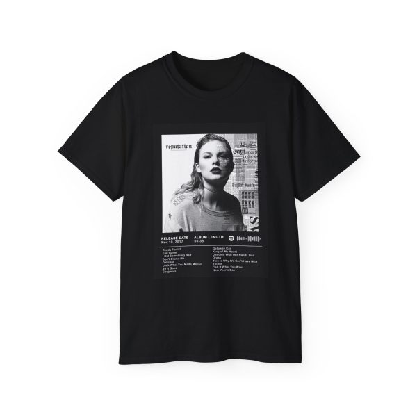5 Taylor Swift Reputation Album Front Cover 2017 T-shirt
