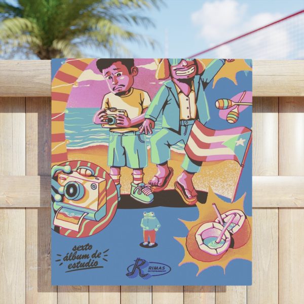 Bad Bunny Debí Tirar Mas Fotos Beach Towel