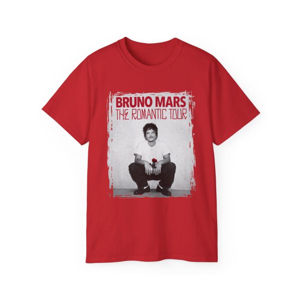 6 Bruno Mars The Romantic Tour T-Shirt