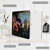 David Bowie Let's Dance Album Cover 1983 Square Wall Clock Art Decorate
