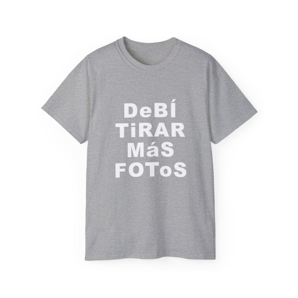 7 Bad Bunny DebΓ Tirar Mas Fotos White Lettering T-Shirt