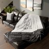 Pink Floyd The Wall Album Front Cover 1979 Ultra Soft Micro Fleece Blanket