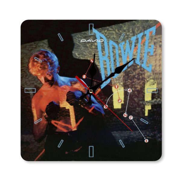 David Bowie Let's Dance Album Cover 1983 Square Wall Clock Art Decorate