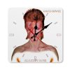 David Bowie Aladdin Sane Album Cover 1973 Square Wall Clock Art Decorate