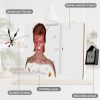 David Bowie Aladdin Sane Album Cover 1973 Square Wall Clock Art Decorate