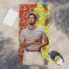 Bad Bunny Beach Towel