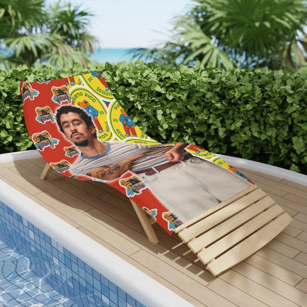 Bad Bunny Beach Towel